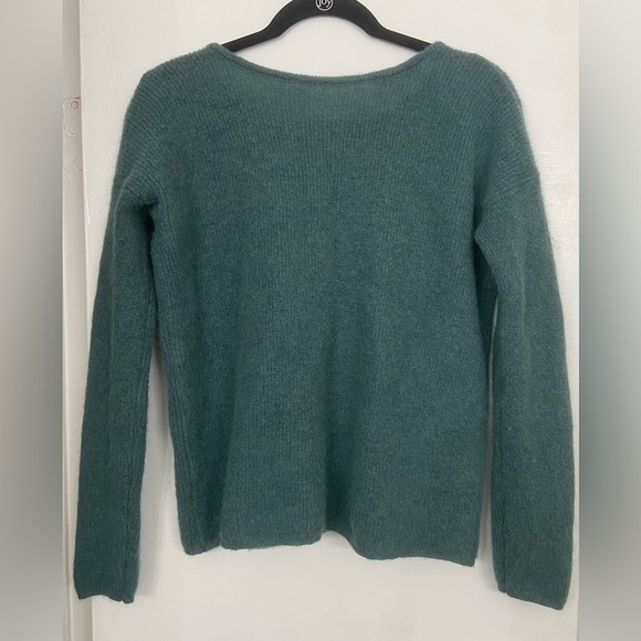 Sezane Gaspard Teal Button-Up Cardigan Size XS - Picture 4 of 8